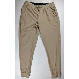 Bird Dogs Boom For Your Boomstick Unlined Brown Stretch Jogger Pants Men's XL
